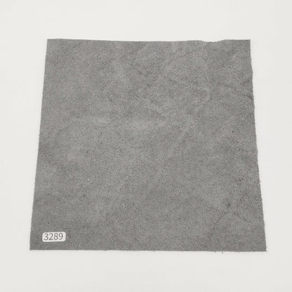 ゾウ革【21×21cm/2.0mm】グレー/マット/Sランク/z3289