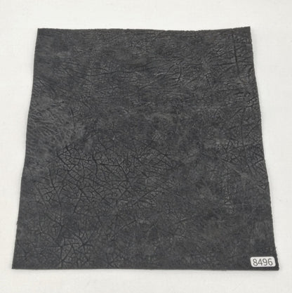 カバ革【24×22cm/2.2mm】ブラック/マット/Sランク/k8496