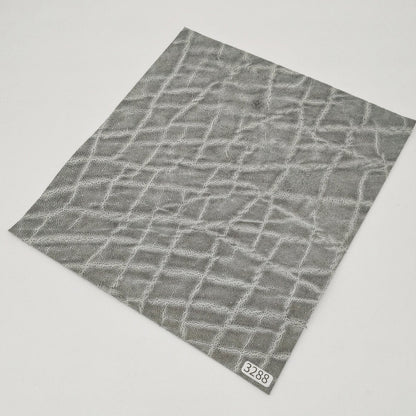 ゾウ革【24×22cm/2.0mm】グレー/マット/Sランク/z3288