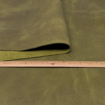 牛タンニン革【大ハギレ合計20デシ/1.6mm】ウィローグリーン/gt-242