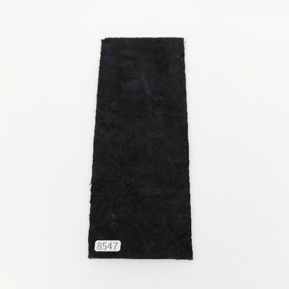 ゾウ革鼻部【8×21cm/2.5mm】ブラック/マット/Sランク/z8547