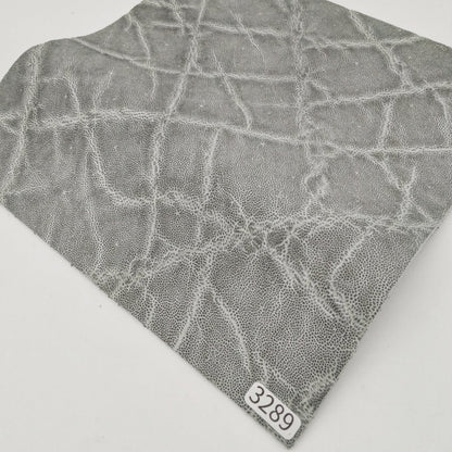 ゾウ革【21×21cm/2.0mm】グレー/マット/Sランク/z3289