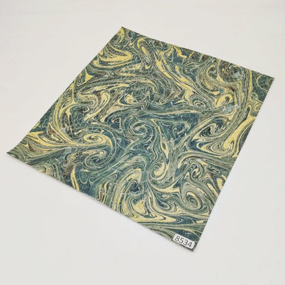 ヘビ革/Dパイソン【24×22cm/0.6mm】京都墨流し染/Sランク/h8534