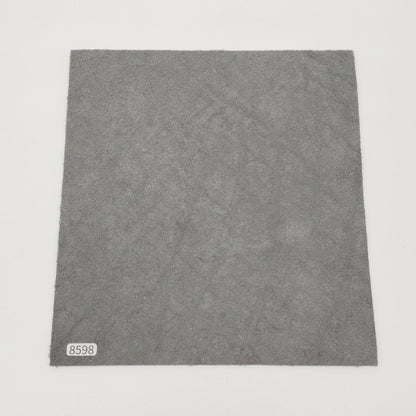 ゾウ革【24×22cm/2.0mm】グレー/マット/Sランク/z8598