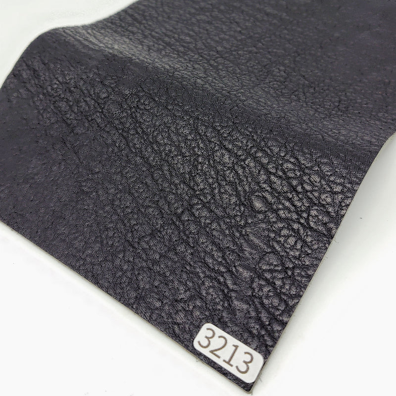 サメ革【A5/1.4mm】ブラック/マット/Sランク/s3213