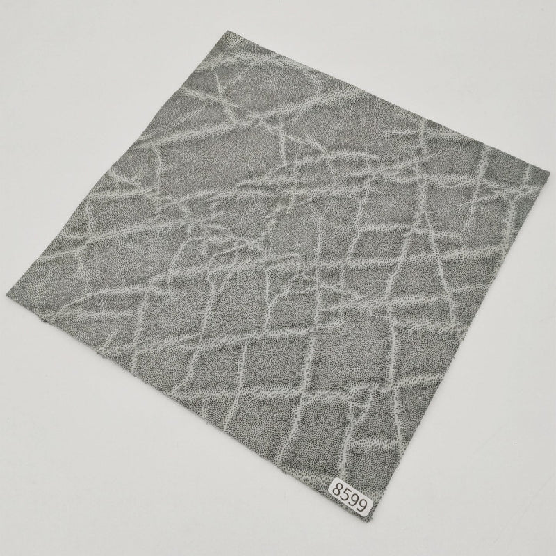 ゾウ革【21×21cm/2.0mm】グレー/マット/Sランク/z8599
