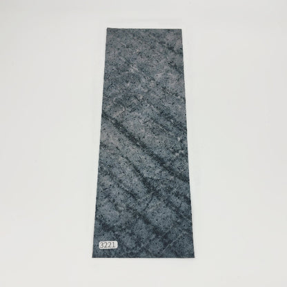 ゾウ革【33×11cm/0.7mm】ブラック/ツヤ有/Sランク/z3221