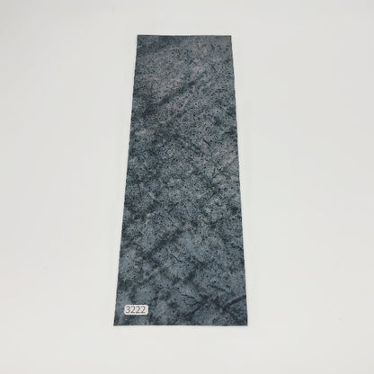 ゾウ革【33×11cm/0.7mm】ブラック/ツヤ有/Sランク/z3222