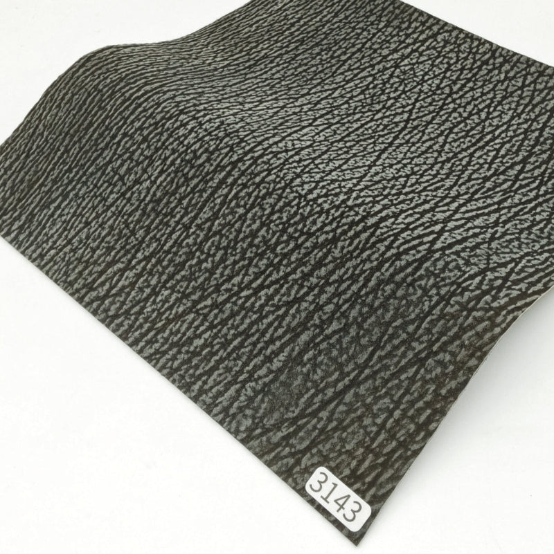 サメ革【21×21cm/1.2mm】グレー/デニム調加工/Sランク/s3143