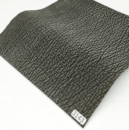 サメ革【21×21cm/1.2mm】グレー/デニム調加工/Sランク/s3143