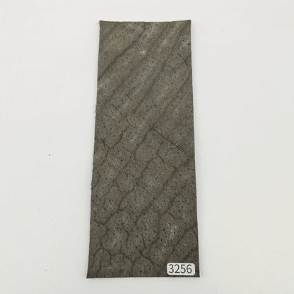 ゾウ革【8×21cm/2.3mm】モスグレー/マット/Aランク/z3256