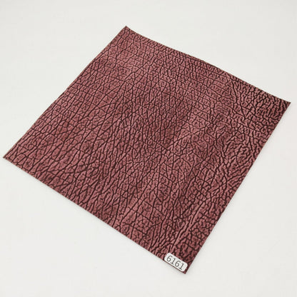 サメ革【21×21cm/1.5mm】ワイン/デニム調加工/Sランク/s6161