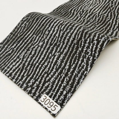 サメ革【33×11cm/0.8mm】白×黒グラデーション/Sランク/s3095