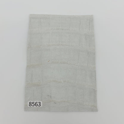 ワニ革/ナイルクロコ【ハガキ/1.5mm】染色用下地革/ハギレ付/Aランク/w8563