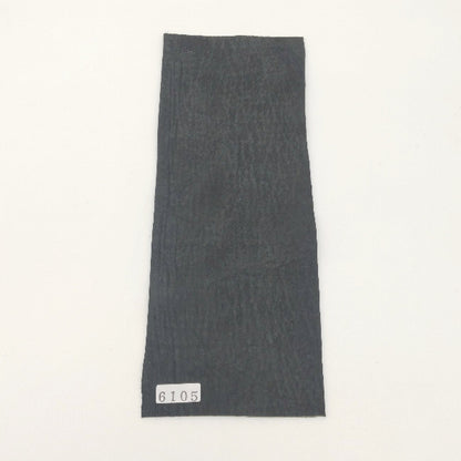 サメ革【8×21cm/1.5mm】ブラック/マット/Sランク/s6105
