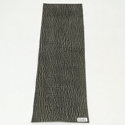 サメ革【33×11cm/0.7mm】グレー/デニム調加工/Sランク/s6158