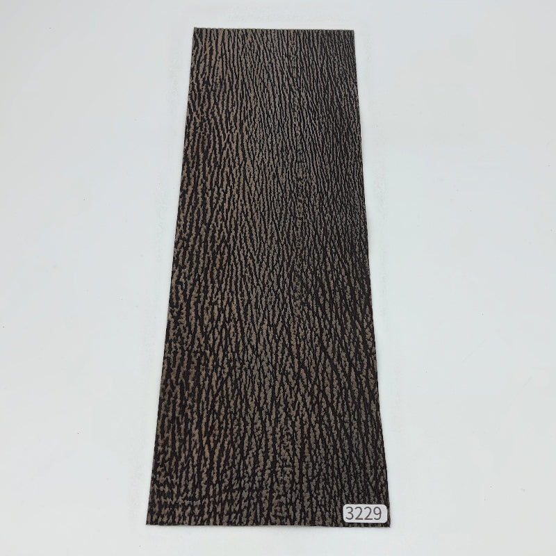 サメ革【33×11cm/0.7mm】チャコール/デニム調加工/Sランク/s3229
