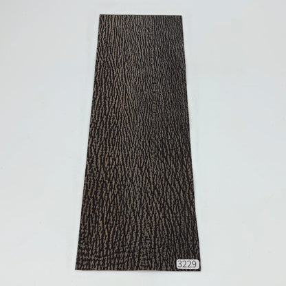 サメ革【33×11cm/0.7mm】チャコール/デニム調加工/Sランク/s3229