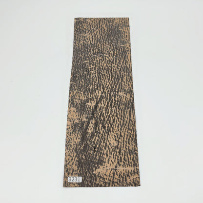 サメ革【33×11cm/0.7mm】チャコール/デニム調加工/Sランク/s3231