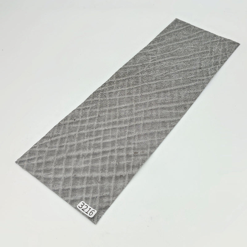 ゾウ革【31×10.5cm/0.7mm】グレー/マット/Aランク/z3216