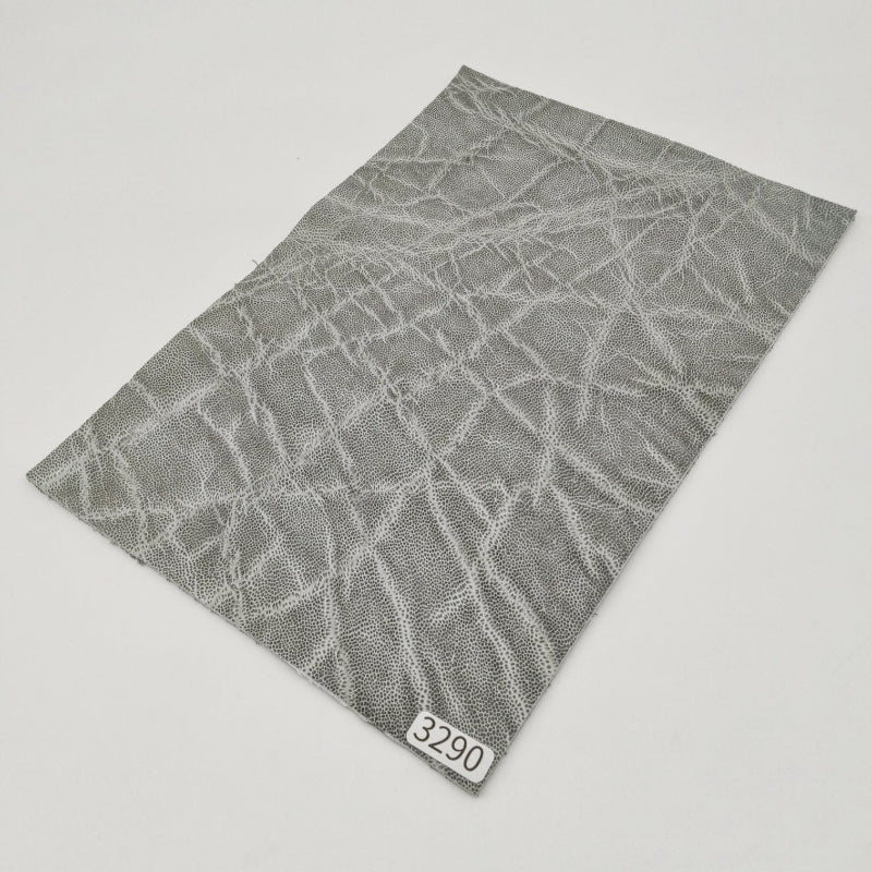 ゾウ革【A5/2.0mm】グレー/マット/Sランク/z3290