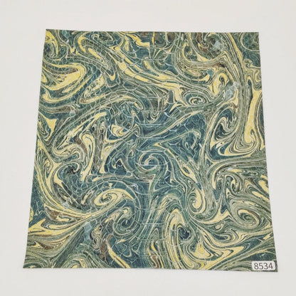 ヘビ革/Dパイソン【24×22cm/0.6mm】京都墨流し染/Sランク/h8534
