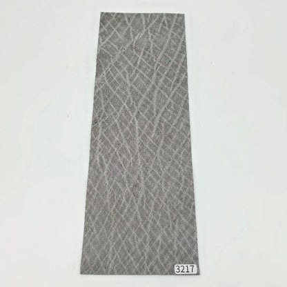 ゾウ革【31×10.5cm/0.8mm】グレー/マット/Aランク/z3217