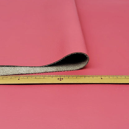牛革【大ハギレ合計20デシ/1.2mm】ローズピンク/gt-384