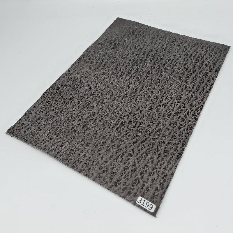 アザラシ革【A4/2.7mm】グレー/ツヤ中/Aランク/a3199