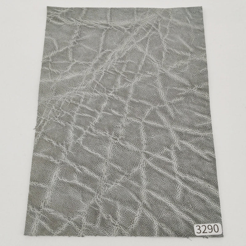 ゾウ革【A5/2.0mm】グレー/マット/Sランク/z3290