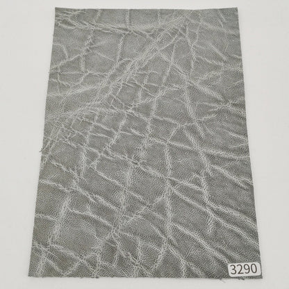 ゾウ革【A5/2.0mm】グレー/マット/Sランク/z3290