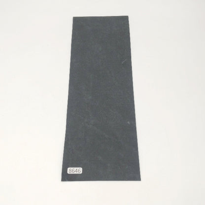 ゾウ革【31×10.5cm/0.7mm】ブラック/ツヤ弱/Sランク/z8646