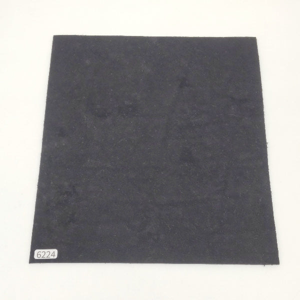 ゾウ革【24×22cm/1.9mm】ブラック/マット/Sランク/z6224