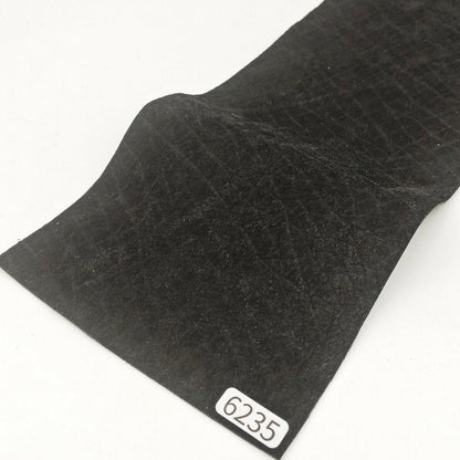カバ革【33×11cm/0.7mm】ブラック/マット/Aランク/z6235