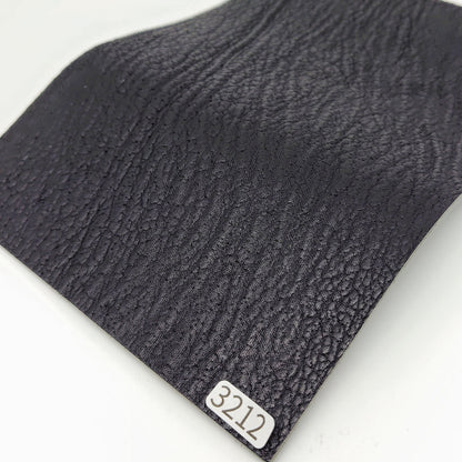 サメ革【A5/1.4mm】ブラック/マット/Sランク/s3212