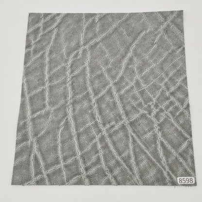ゾウ革【24×22cm/2.0mm】グレー/マット/Sランク/z8598