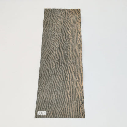 サメ革【33×11cm/0.8mm】白×黒グラデーション/Sランク/s3095