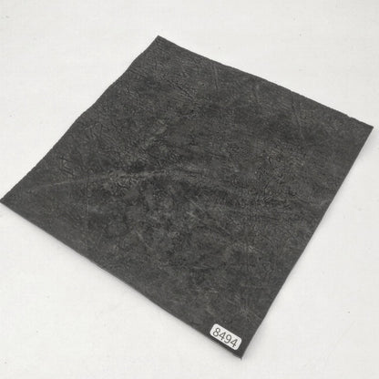 カバ革【21×21cm/2.2mm】ブラック/マット/Sランク/k8494