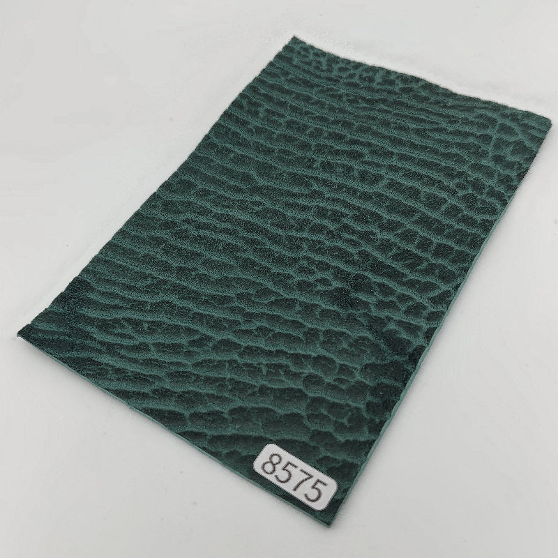 アザラシ革【ハガキ/1.5mm】グラデーション グリーン/Aランク/a8575