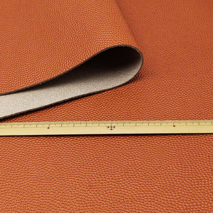 牛革【大ハギレ合計20デシ/1.8mm】キャロットオレンジ丸シボ/gt-225
