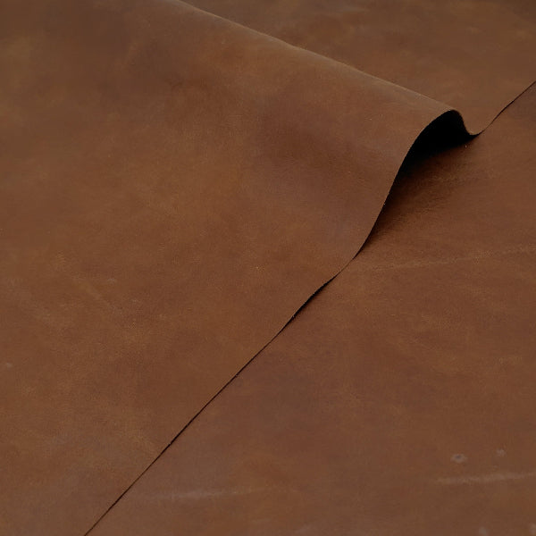 牛タンニン革【大ハギレ合計20デシ/0.7mm】ブロンズブラウン/gt-244