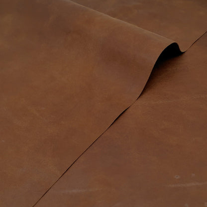 牛タンニン革【大ハギレ合計20デシ/0.7mm】ブロンズブラウン/gt-244