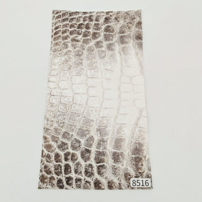 ワニ革/ナイルクロコ【11×21cm/1.8mm】ヒマラヤ/Sランク/w8516
