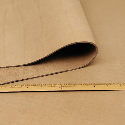 牛革【大ハギレ合計20デシ/2.5mm】オークルベージュ/gt-233