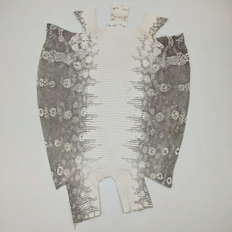 トカゲ革【最大幅29cm】ヒマラヤ仕上げ/マット/背割/6212 – レザー