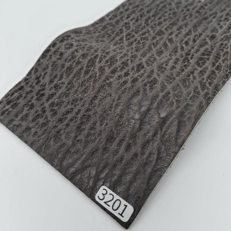 アザラシ革【11×21cm/2.7mm】グレー/ツヤ中/Aランク/a3201