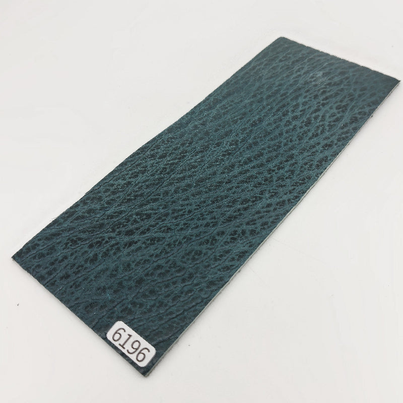 アザラシ革【8×21cm/2.4mm】ダークグリーン/ツヤ中/Sランク/a6196