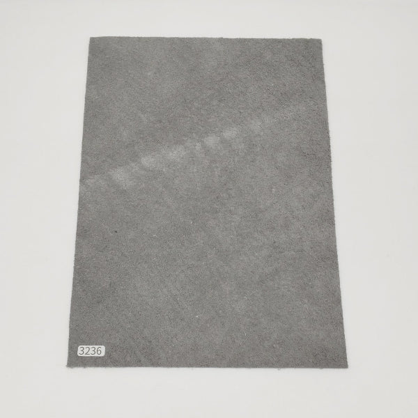 ゾウ革【A4/2.0mm】グレー/マット/Sランク/z3236