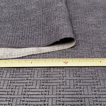 牛革【大ハギレ合計20デシ/1.2mm】スチールグレー/メッシュ型押/gt-315