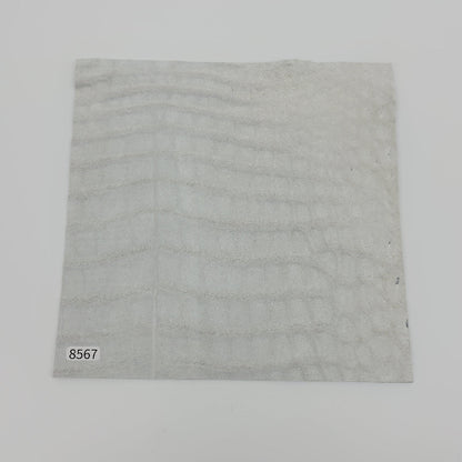 ワニ革/ナイルクロコ【21×21cm/1.5mm】染色用下地革/ハギレ付/Sランク/w8567